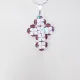 Small Cross - Adena-Silver Chain - 1